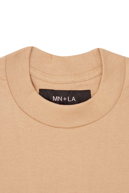 BOX TEE IN WHEAT