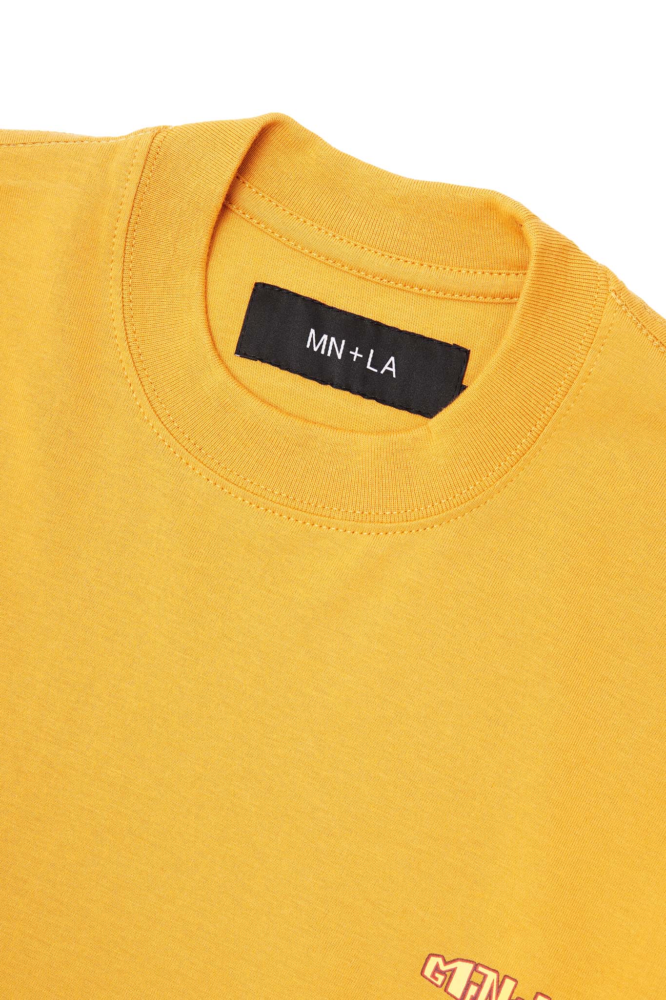"THAI" LOGO TEE IN MUSTARD