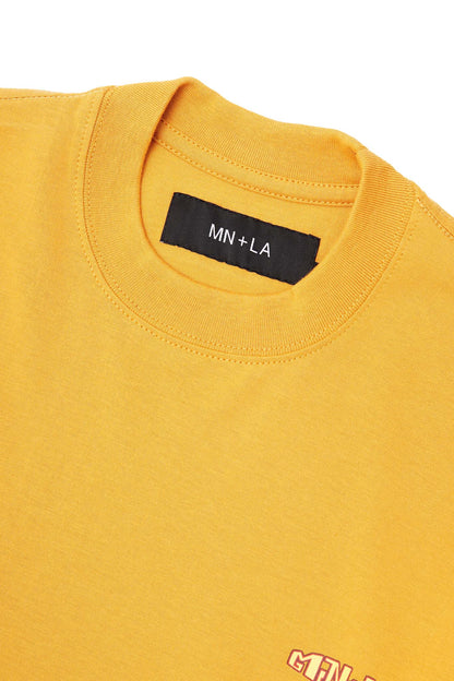 "THAI" LOGO TEE IN MUSTARD