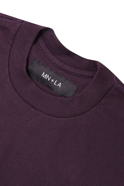 BOX TEE IN SHADOW PURPLE