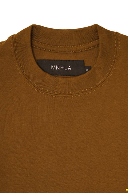 "REAR VIEW" ULTRA HEAVY TEE IN RUST