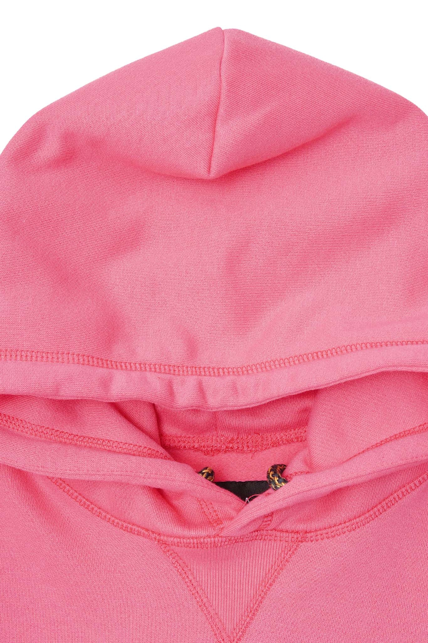 "PORTAL HOUSE 33" HOODIE IN STATIC PINK