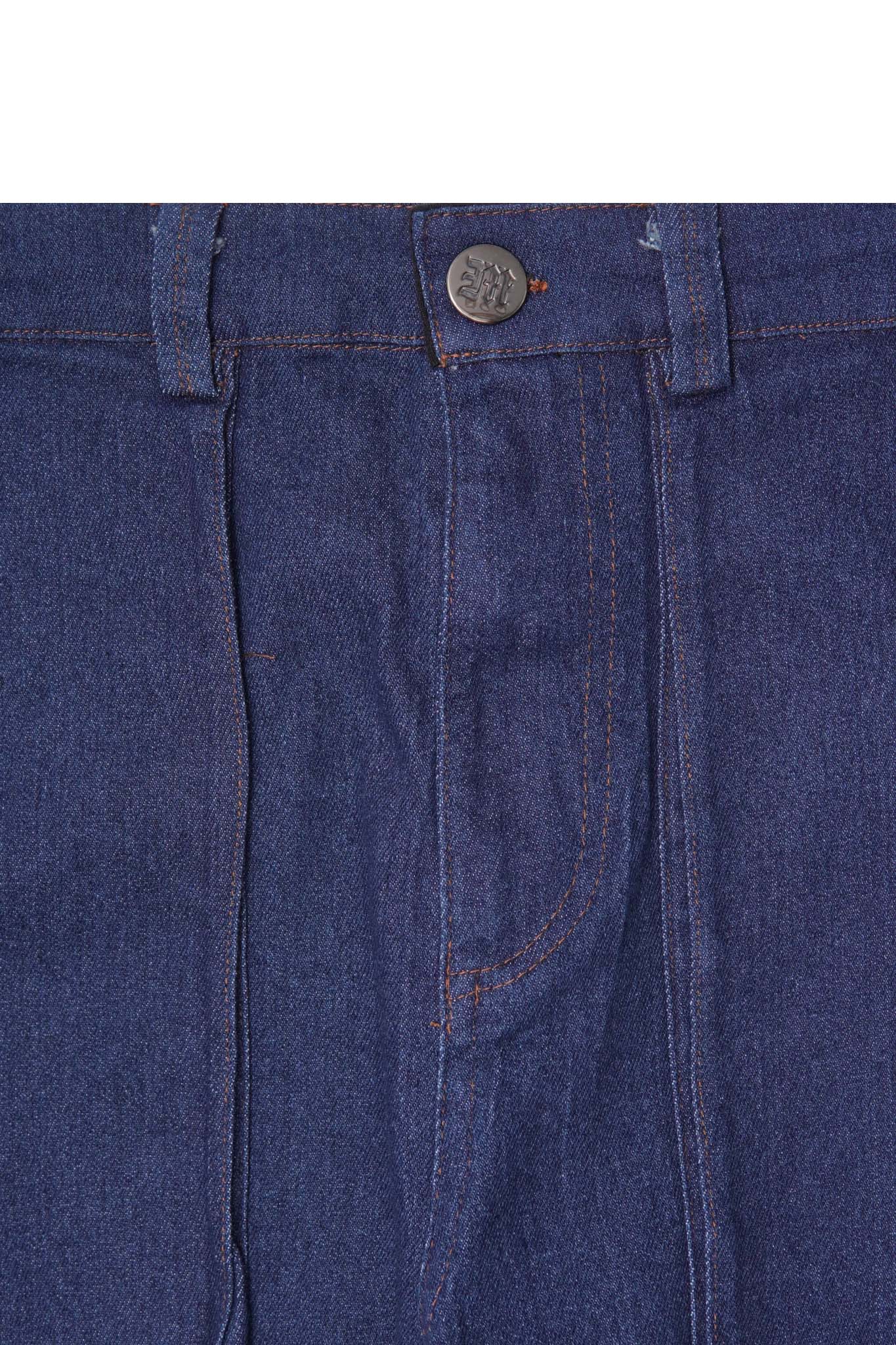 "COLD NAVY" OVERPOCKET PHAT PANTS