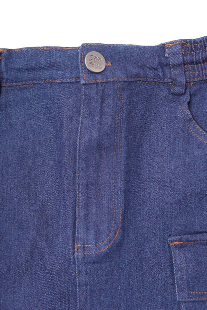 LITTLE HUMAN™ SKIRT IN COLD NAVY