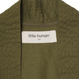 LITTLE HUMAN™ S/S DRAPE IN OLIVE