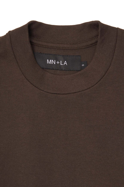 "MERCURIAL" ULTRA HEAVY TEE IN WOOD