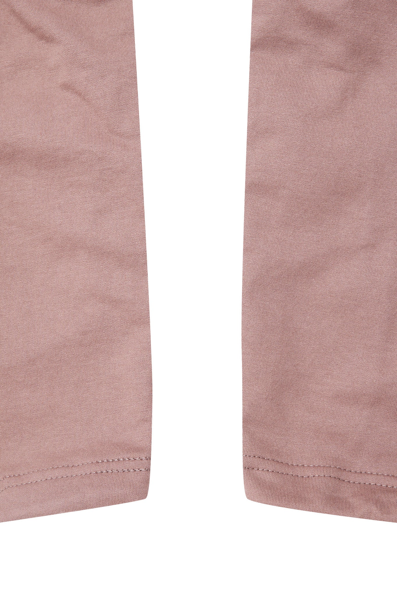 VEINS FRENCH TERRY PANTS IN MAUVE