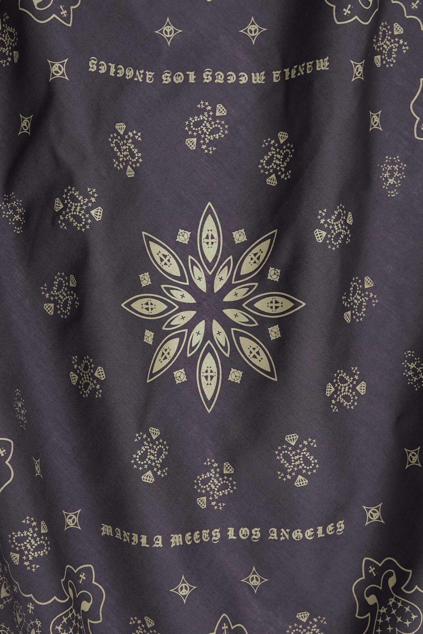 MN+LA™ BANDANA IN ASH GREY