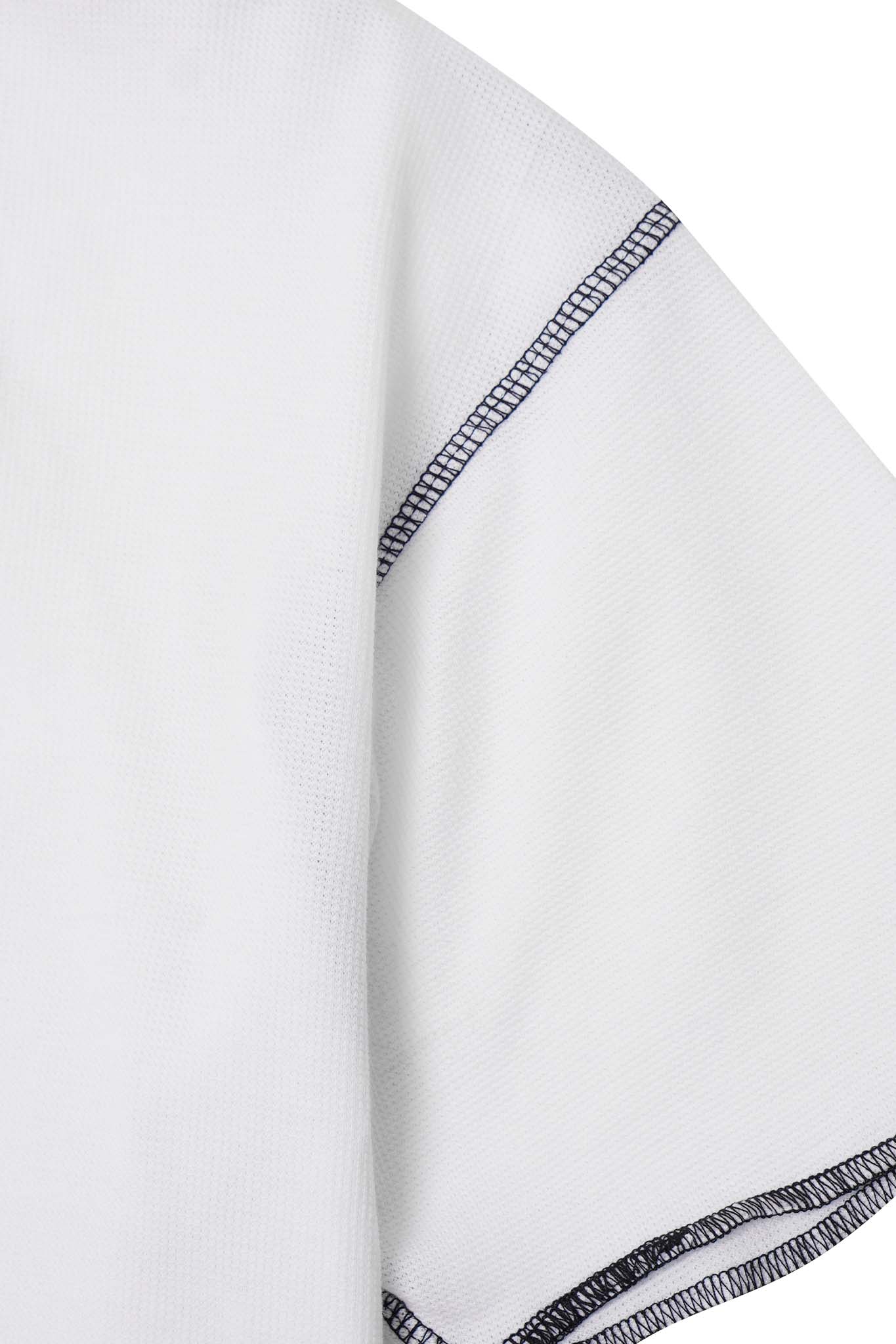 WAFFLE EXO™ MILITIA BOX TEE IN WHITE/CHARCOAL GREY