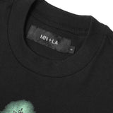 "CITY OF ANGELS" TEE IN CAVIAR