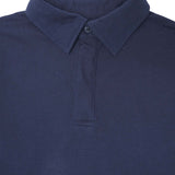"CLUB" L/S POLO SHIRT IN NAVY
