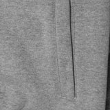 QUARTER ZIP SWEATSHIRT IN HEATHER GREY
