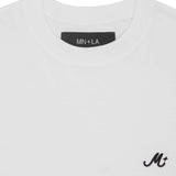 M+ LOUNGE LITE TEE IN WHITE