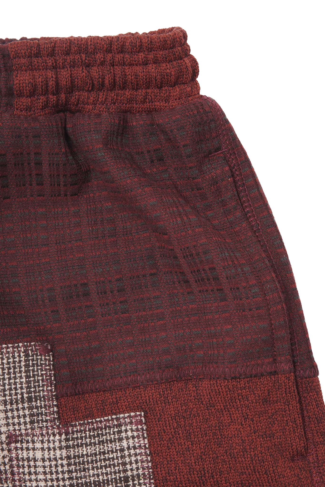 "MERLOT PLAID" LOUNGE SHORTS