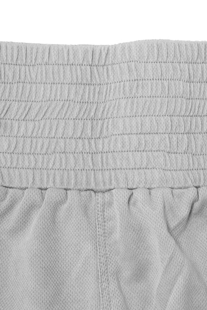"COLLIDE" KNUCKLEHEAD MESH SHORTS V2 IN CEMENT