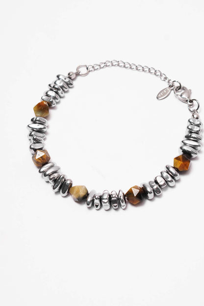 UMBER FOSSIL "AETHER STONE" BRACELET