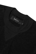 MILITIA MOCK TOWEL TEE IN ANTHRACITE