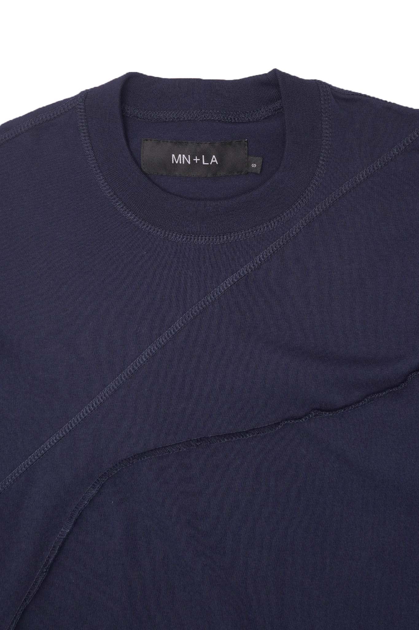 WAVE TEE IN NAVY