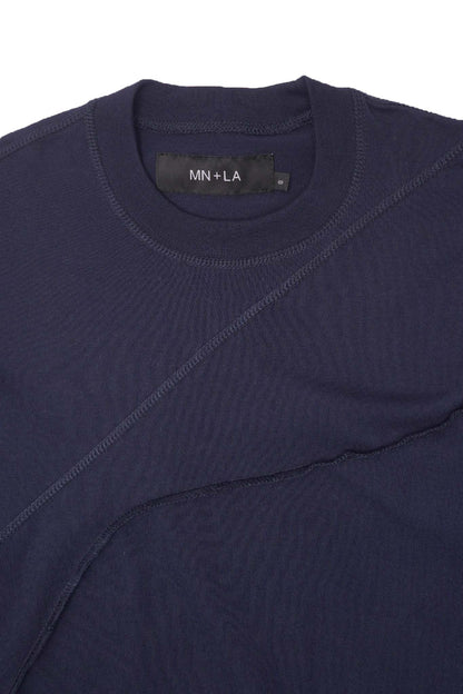 WAVE TEE IN NAVY