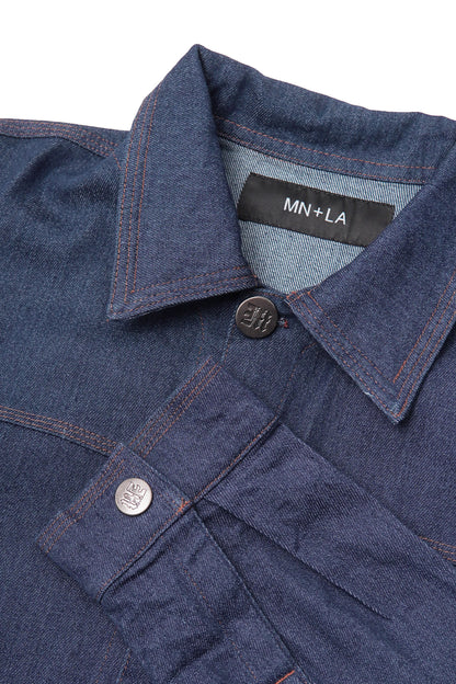 "COLD NAVY" TRUCKER JACKET