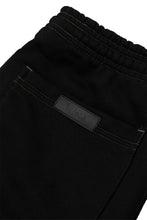 "C'EST LA VIE" RAW FINISH WIDE PANTS IN ANTHRACITE