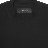 MOCK NECK TEE V6 IN ANTHRACITE