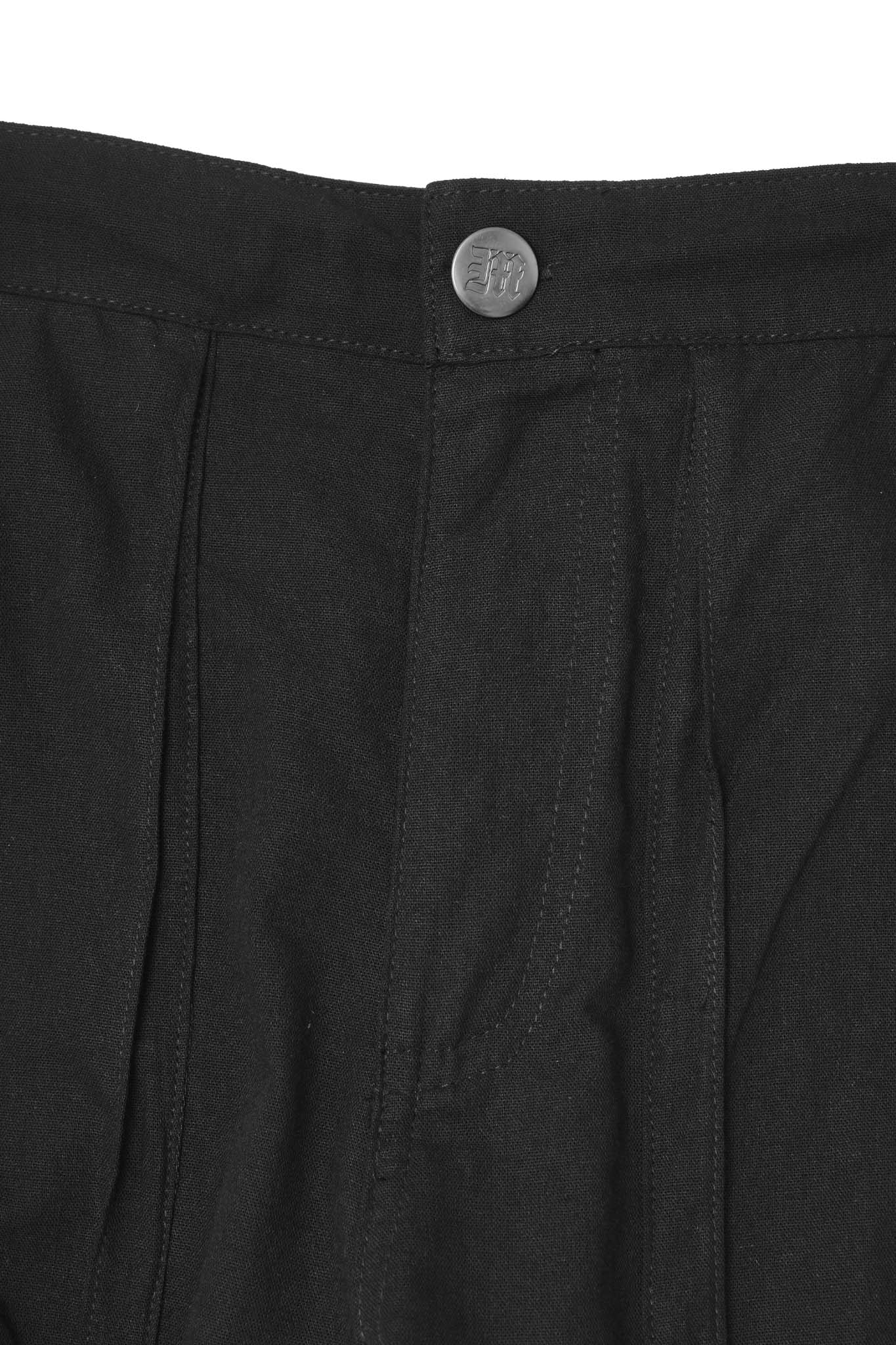 OVERPOCKET BOOTCUT PANTS IN ANTHRACITE