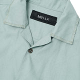 4 POCKET CUBAN SHIRT IN TEAL