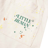 "PAINT SPLAT" LITTLE HUMAN™ PLEATED SHORTS IN OAT