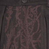 "VINES AND THORNS" OVERPOCKET PHAT PANTS IN CHARCOAL GREY