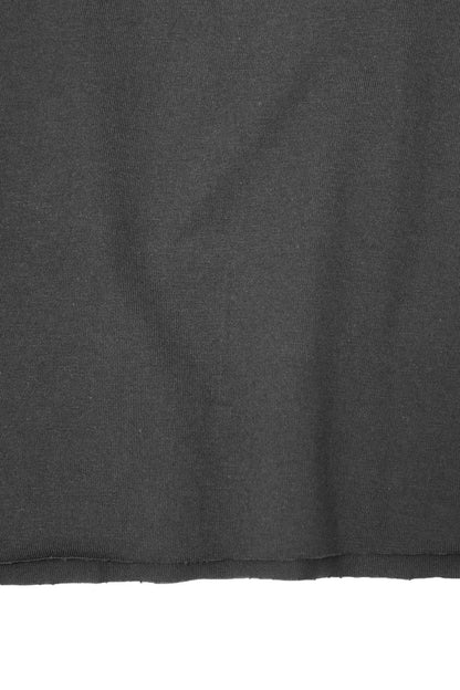CHOP CHOP TEE IN CHARCOAL GREY
