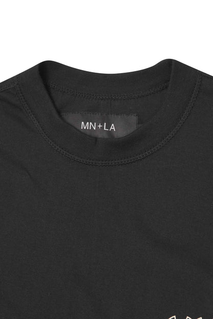 TWIN M'$ LOUNGE TEE IN CAVIAR