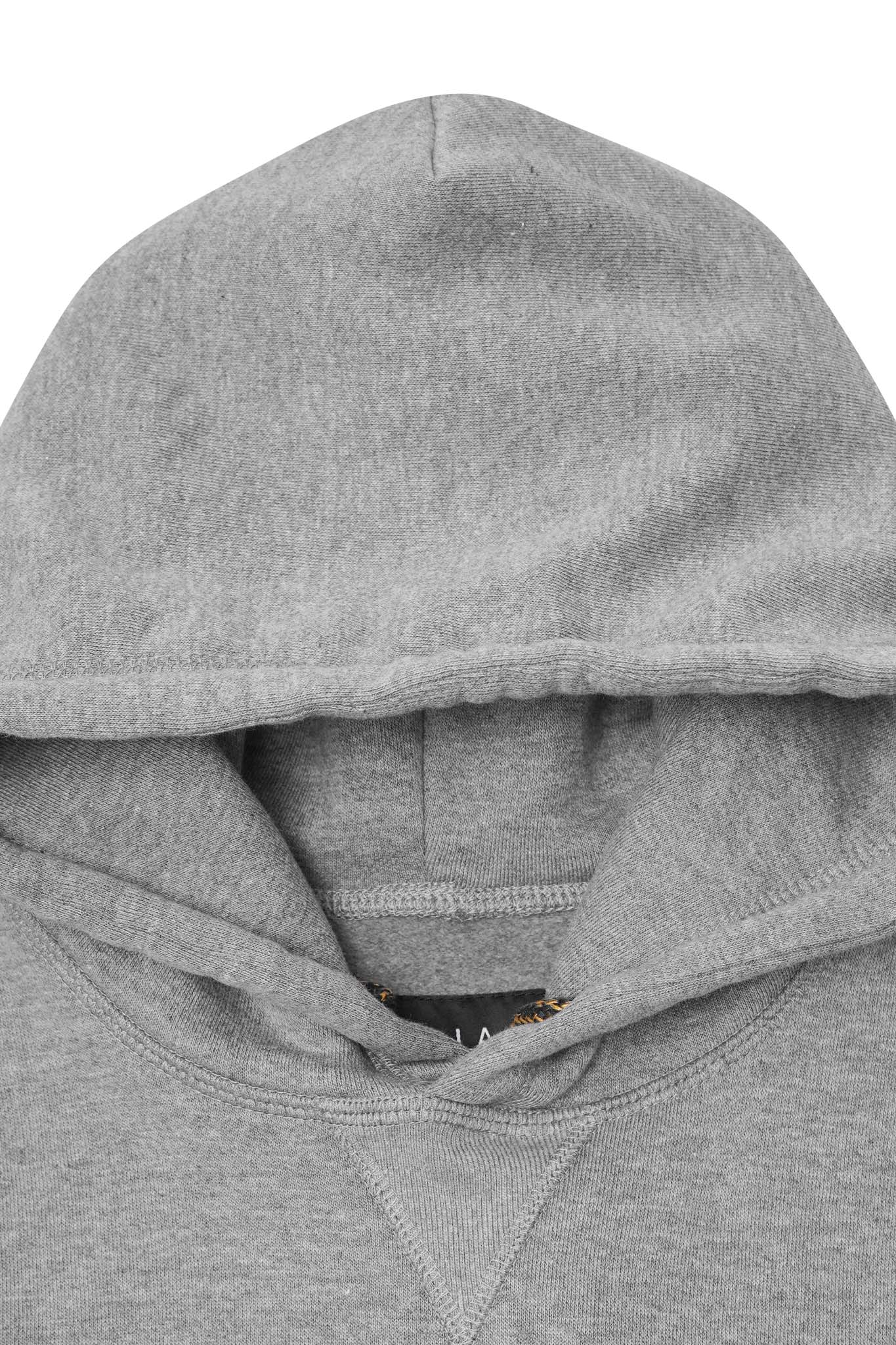 "MERCURIAL" HOODIE IN HEATHER GREY