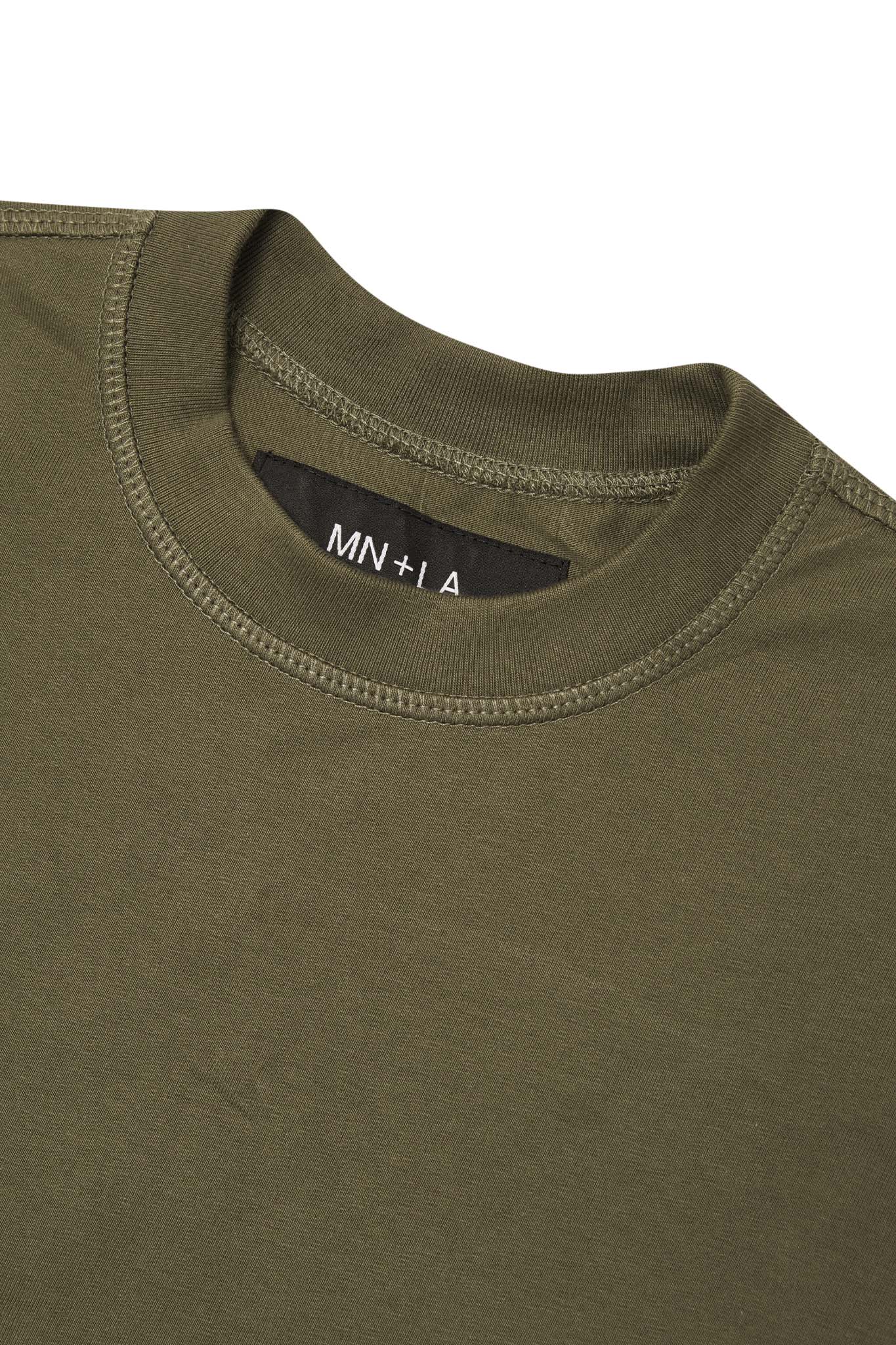 LOUNGE TEE IN OLIVE