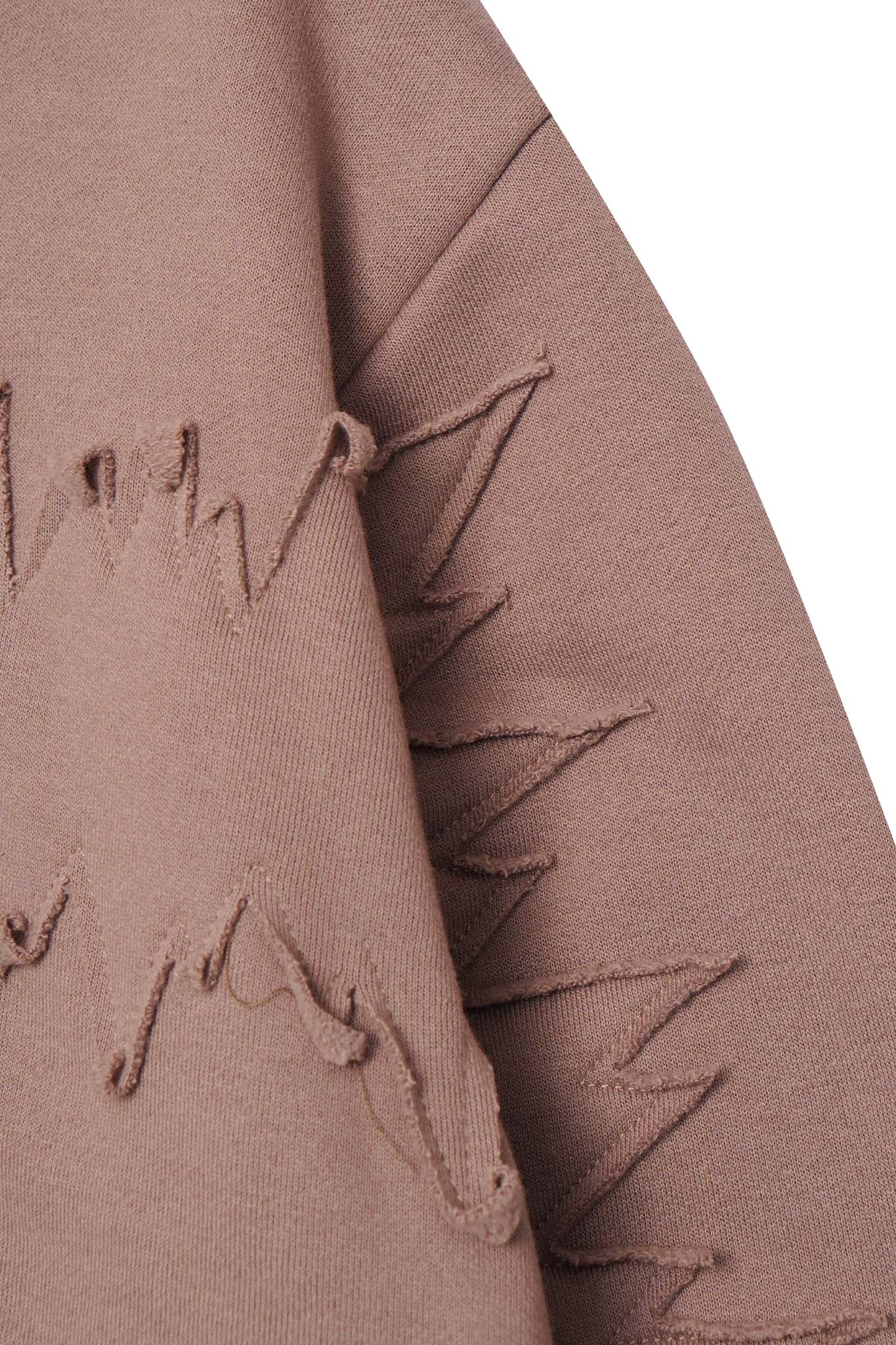 JURASSIC HOODIE IN TAN