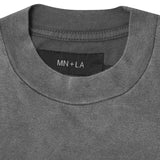 MOCK NECK LITE TEE IN CEMENT