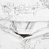 "WIRE WORK" HOODIE IN ARCTIC