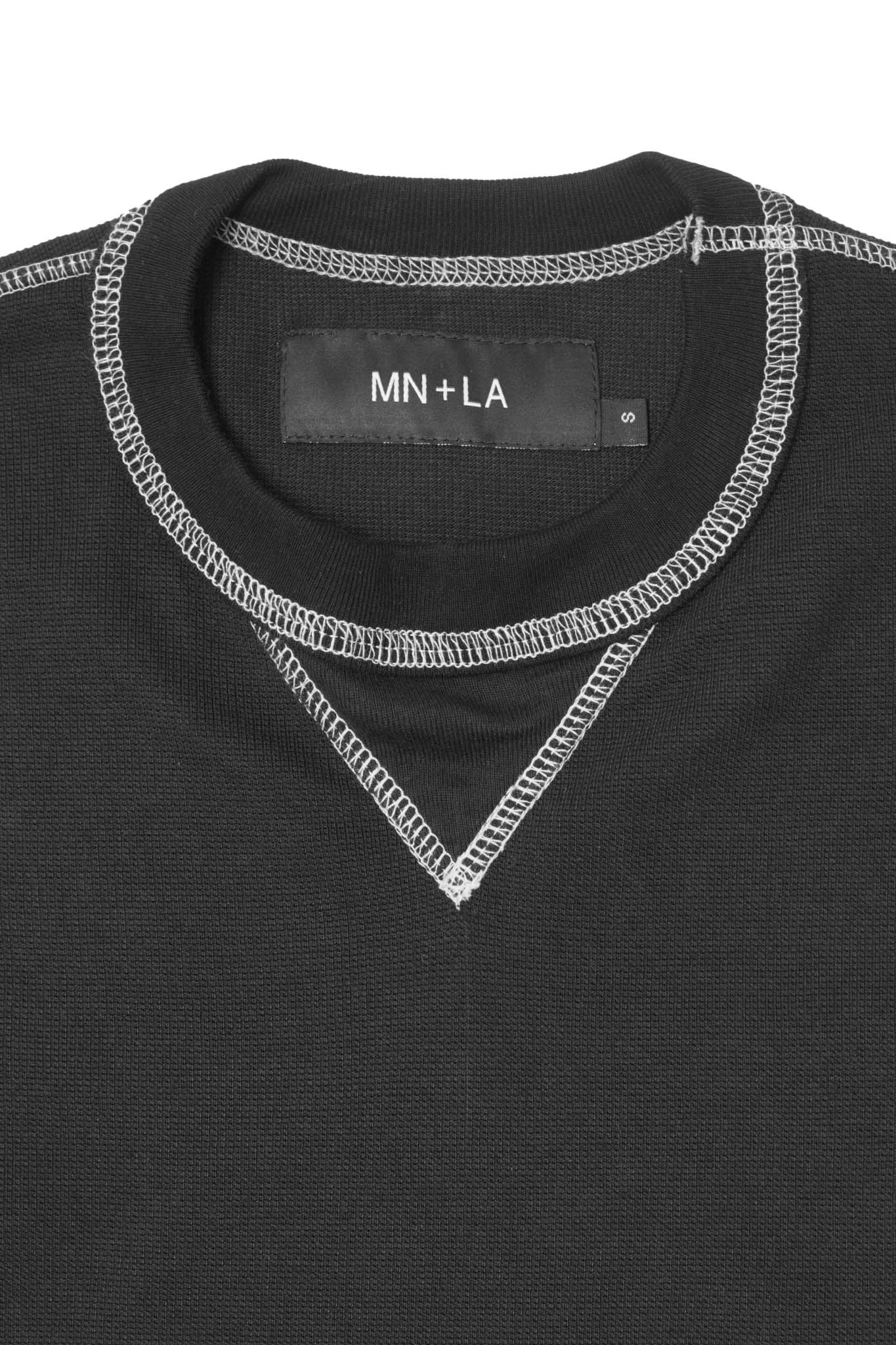 WAFFLE EXO™ MILITIA BOX TEE IN BLACK BONE