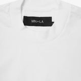 MOCK NECK TEE V4 IN WHITE