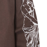 M'$ MOTHERLAND LONGSLEEVE TEE IN WOOD