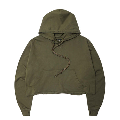 CUTOFF HOODIE V2 IN OLIVE