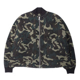 "FLOW" BOMBER JACKET IN WOODLAND CAMO