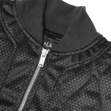 "FLOW" BOMBER JACKET IN CARBON