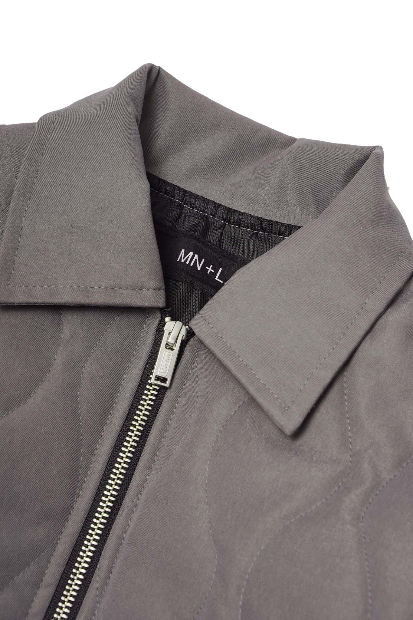 FLIGHT BOMBER JACKET IN NARDO GREY