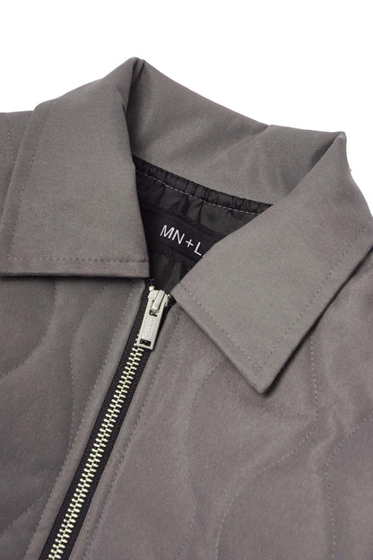 FLIGHT BOMBER JACKET IN NARDO GREY