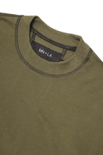 EXO™ PIQUE MOCK NECK TEE V5 IN OLIVE/ANTHRACITE