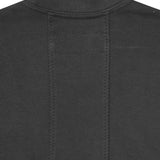 MOCK NECK TEE V4 IN CHARCOAL GREY