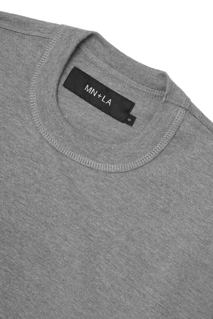LONGSLEEVE TEE V3 IN HEATHER GREY