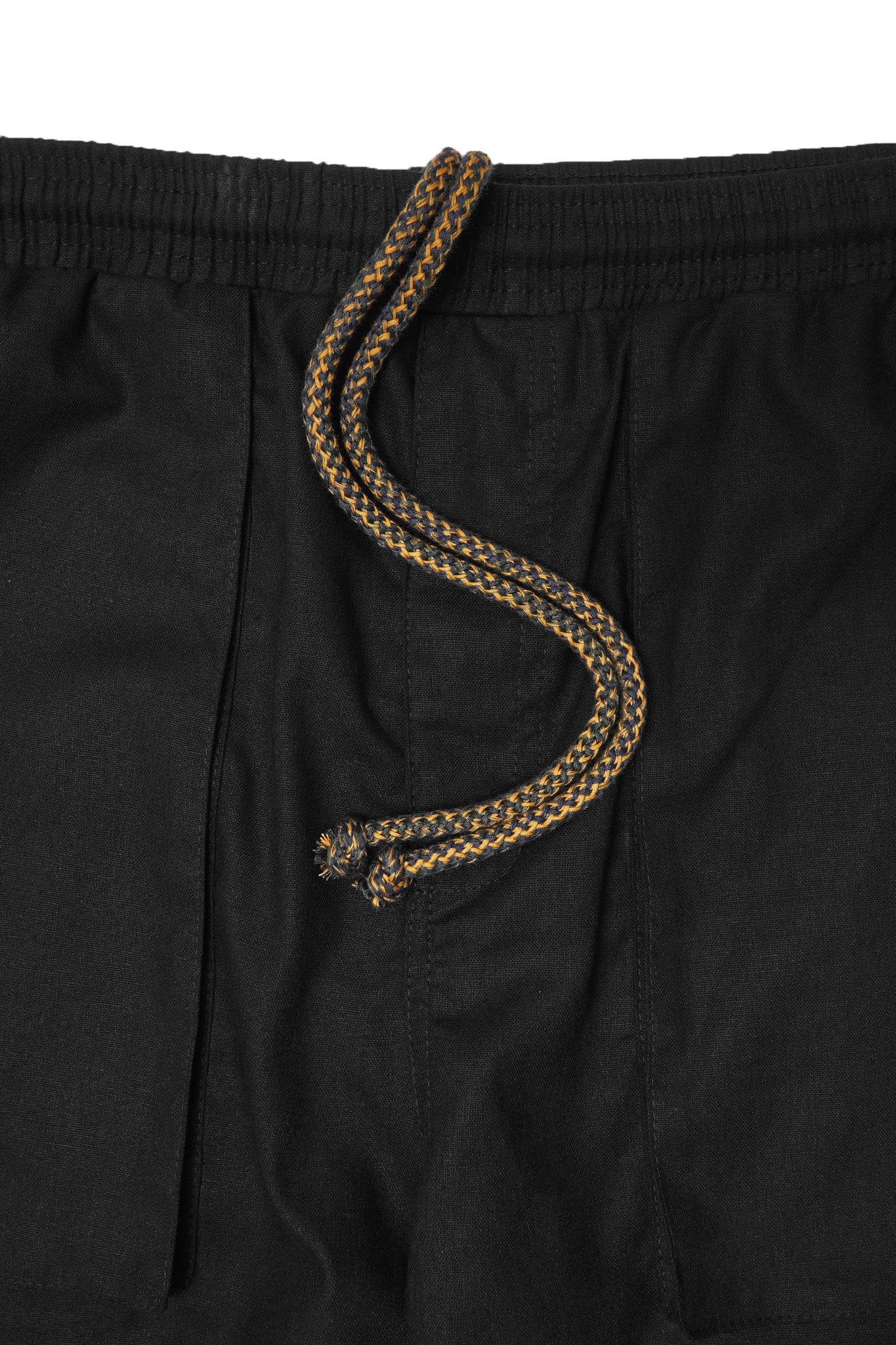 LINEN VEIN PANTS IN GRAPHITE