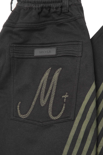 "COPACABANA" M+ PHAT PANTS IN ANTHRACITE/MOSS